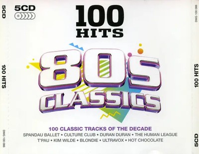 CD-BOX Spandau Ballet, Culture Club, Duran Duran 100 Hits 80s Classics FATBOX