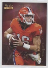 2021 Wild Card MATTE Retail Chase Red Trevor Lawrence #MBC-1 Rookie RC uk2. rookie card picture
