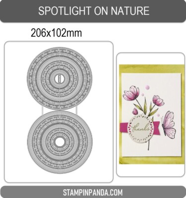 Z6956 SPOTLIGHT ON NATURE   Cutting Dies Clear Stamp DIY Scrapbooking For Cards