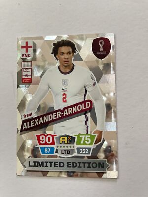 Panini Karte WM 2022 ALEXANDER-ARNOLD Limited Edition XL