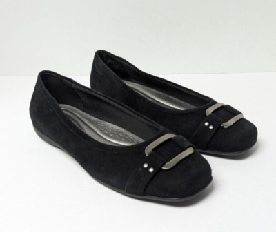 Trotters Sizzle Signature Flats, Black, Women's 9 Extra Wide | eBay