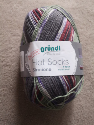 Gründl Wolle Hot Socks Sirmione 100 g Fb 01