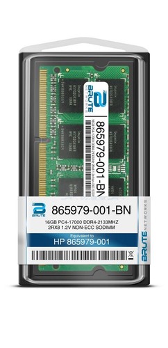 865979-001 - HP Compatible 16GB PC4-17000 DDR4-2133MHz 2Rx8 1.2v Non-ECC SODIMM - Picture 3 of 3