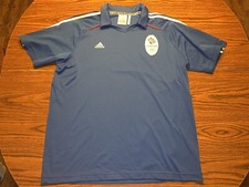 Adidas ClimaLite Team Great Britain Olympic Jersey Size Large Royal Blue O53398