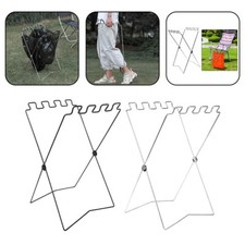 Iron Bin Holder Stand for Mountaineering For Camping Sturdy and Resistant