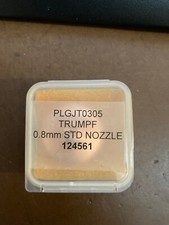 124561 Trumpf Laser Nozzle, 0.8MM, Quantity of 20