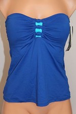 NWT Ralph Lauren Swimsuit Tankini Top Sz 8 COB Strapless