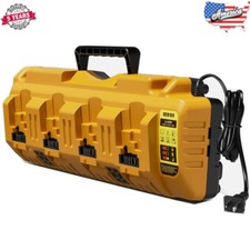 For DEWALT DCB104 12/20V 4-Port Battery Charger Fast charger Lithium XR DCB205