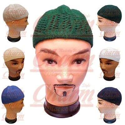 Mosque Hat Topi Kufi Islamic Muslim | eBay