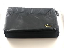 Voyager Cassette Tape Carrying Case Lebo Brand Black 30 Capacity