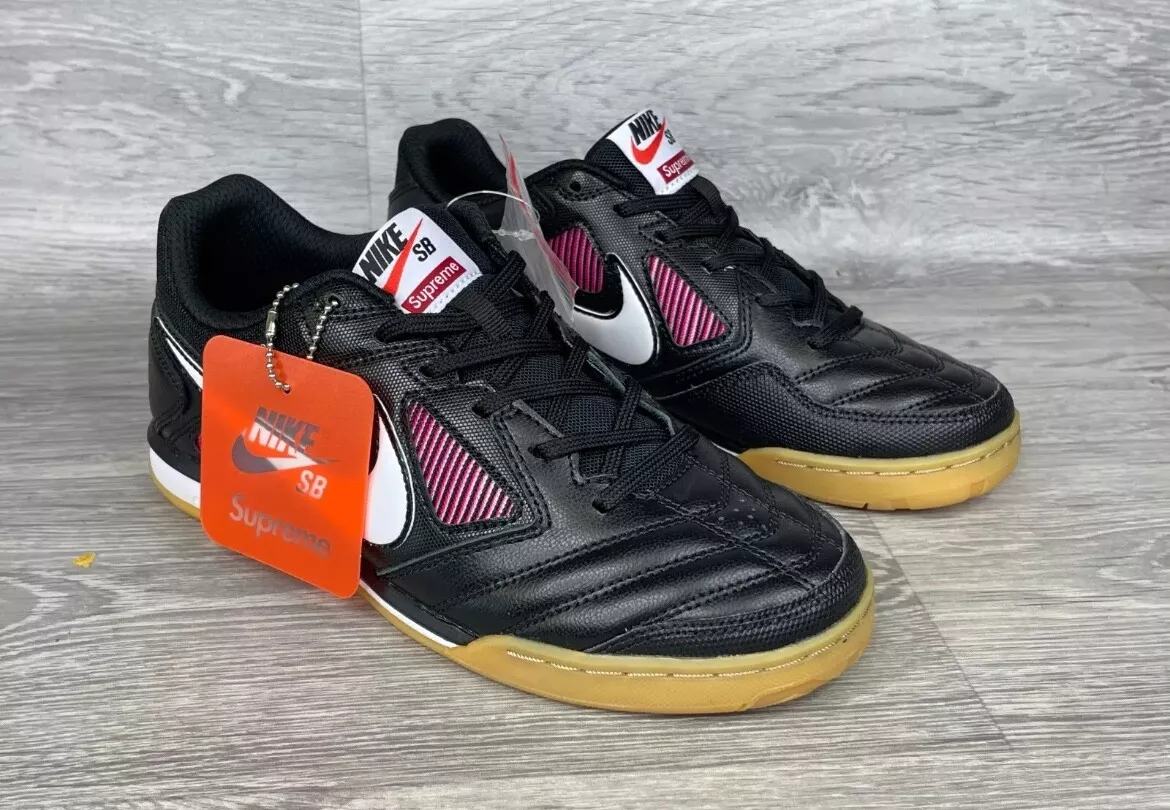Nike Supreme Gato SB QS, taille : UK 6, EU 40, US 7, AR9821 001, noir