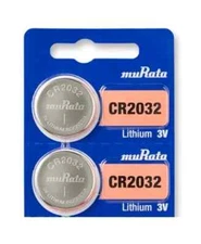 2 X Fresh SONY/MURATA CR2032 DL2032 CMOS Lithium 3V Watch Battery Exp 2030 USA 