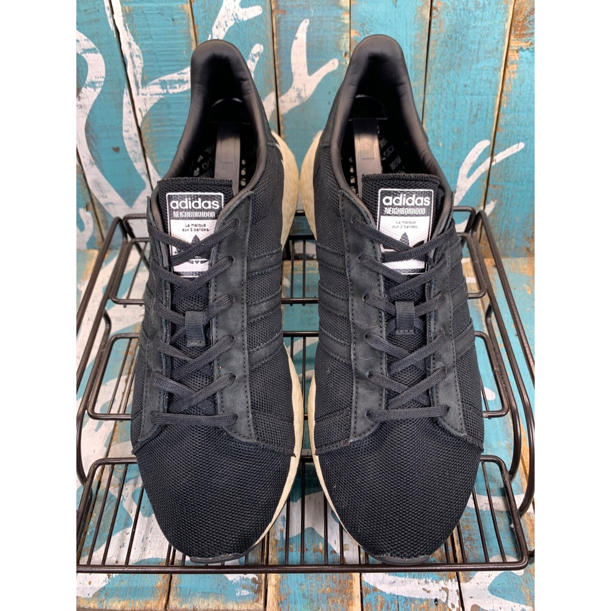 Size 11 - Neighborhood x adidas Chop Shop Black for sale online | eBay