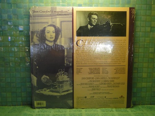 Humoresque Joan Crawford John Garfield 2 Disc Set Laserdisc -EXTRA LDs SHIP FREE - Picture 2 of 2