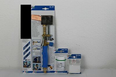 CFH Set Dachrinnenlötkolben Kupferlötkolben KL 147+52377+52372+52345