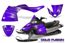 POLARIS FUSION 05-07 SLED SNOWMOBILE CREATORX GRAPHICS KIT WRAP COLD FUSION PR