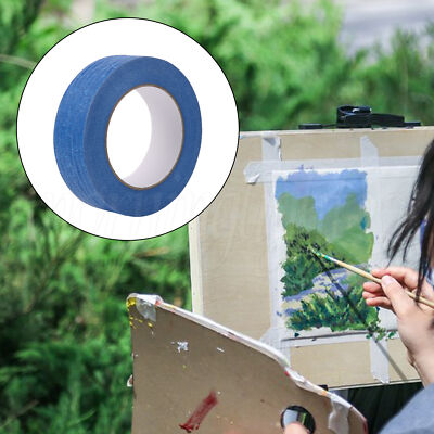 Stain Varnish Brush Tool 3'' with Painter s Tape 1.41 Inch x 55 yds Set of 2 Blue