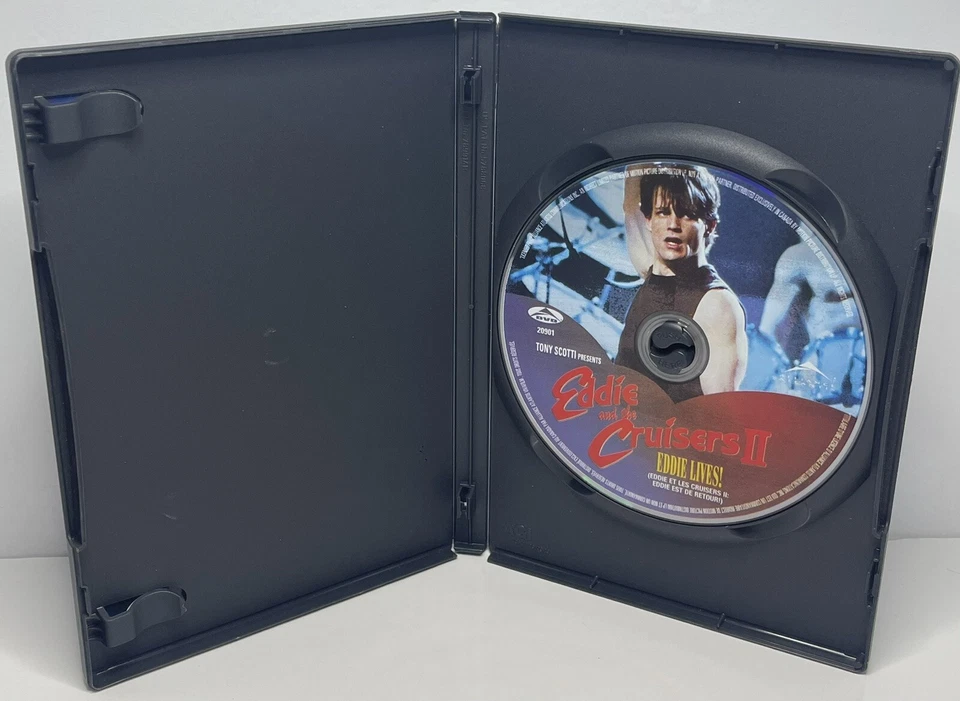 Eddie And The Cruisers II Eddie Lives (Dvd, 1989, Michael Paré, OOP) Canadian - Image 2 of 4