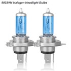 2X Halogen faros H4 para for Toyota Tacoma 1997-2015 Luces bajas blancas 4200K