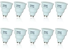 10x  7 Watt Reflektor GU10 Sockel Energiesparlampe Energieeffizienz: A Warmweiß