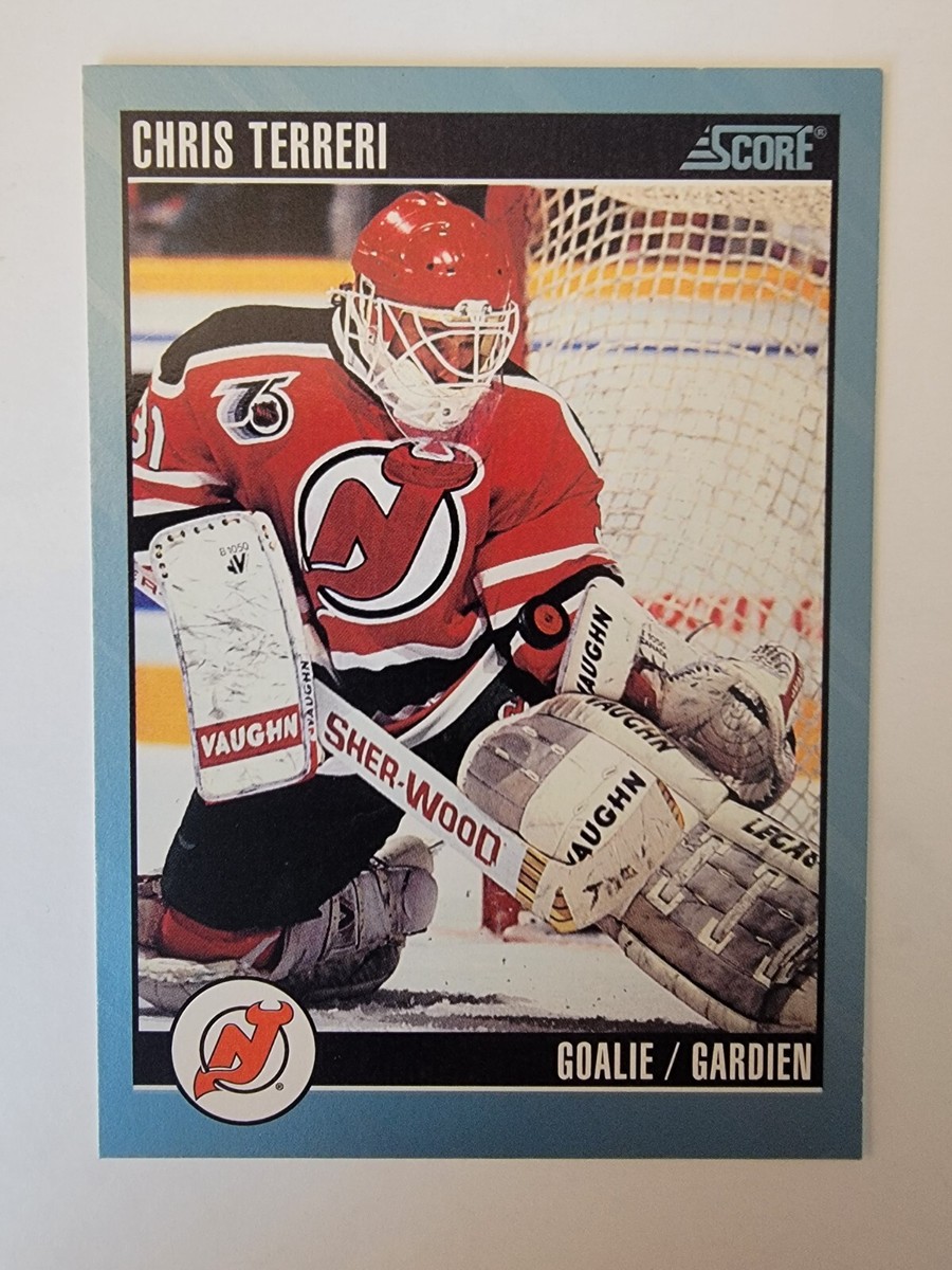 1992-93 Score Canadian Hockey Card #270 Chris Terreri New Jersey
