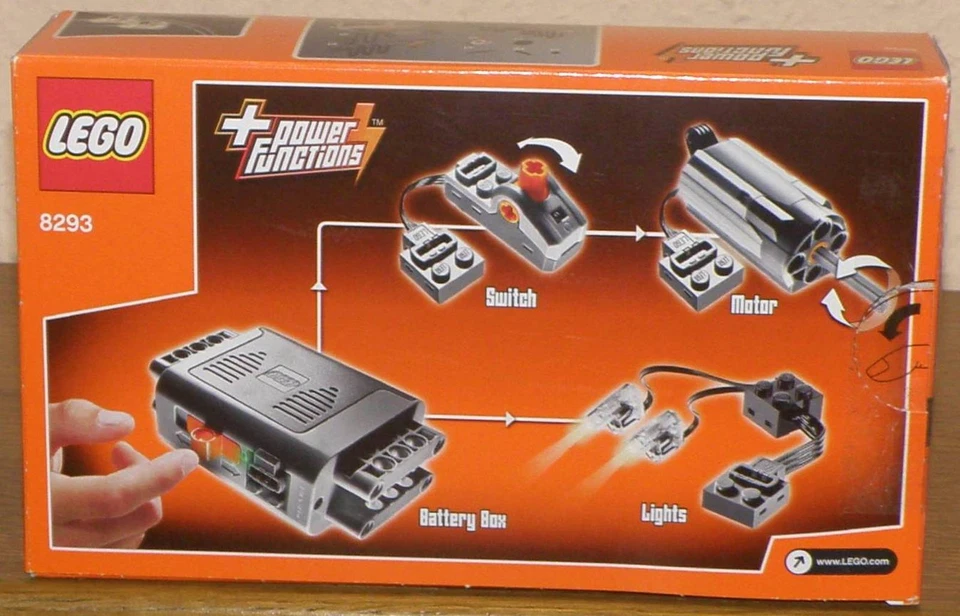 Lego Technic 8293 Power Functions Motor Beleuchtung 100% komplett - Bild 2 von 3