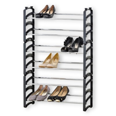 Schuhregal platzsparend 6 Etagen Schuhregal schmal hoch Schuhständer Schuhablage