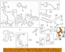 GM OEM 13-20 Encore Turbocharger Components-Cooling Pipe 25195782
