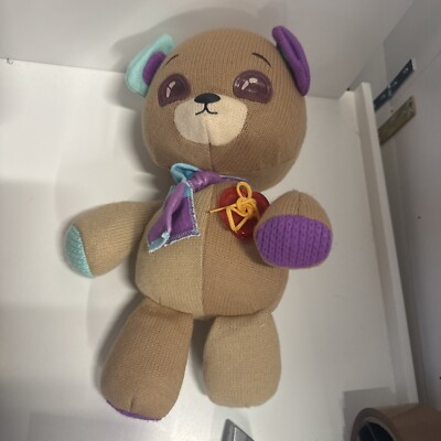 Thready Bear interaktiver 14 Zoll Plüsch-Teddybär Make A Wish & Bear Comes To Life