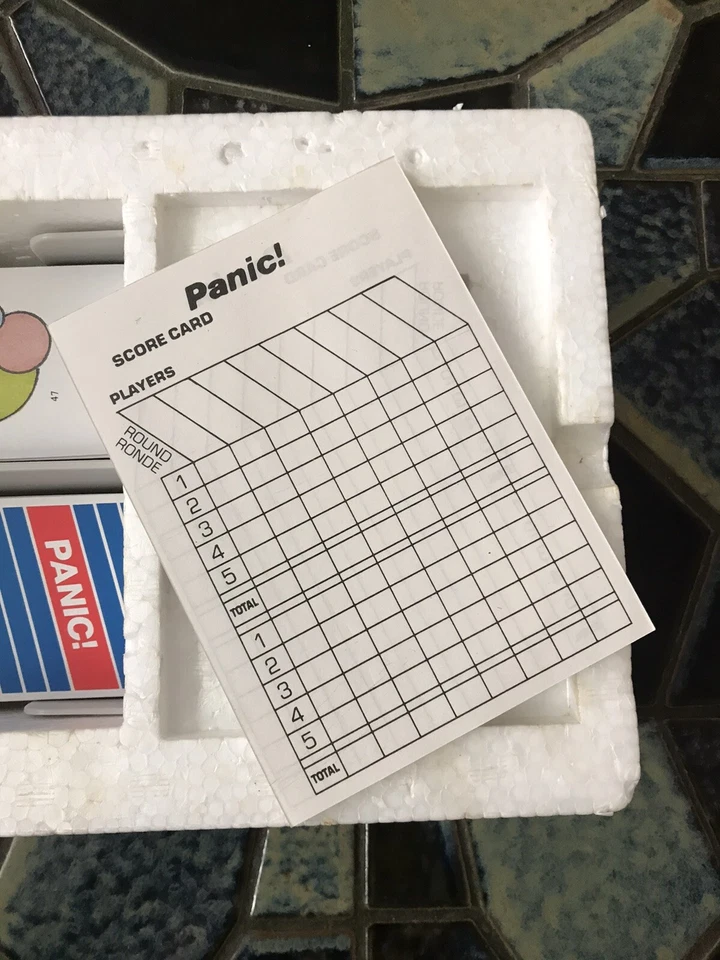 PANIC! 1987 Vintage Board Game CRONER Board Game Complete Game Working - Image 4 of 4