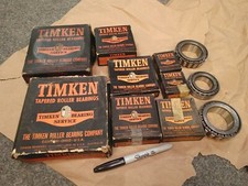 NOS Timken Bearing. Lot of 11 new old stock Timken Bearings. Free shipping 