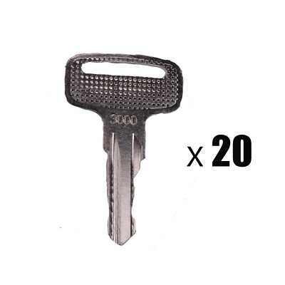 20X Ignition Keys for Genie GS-2032 GS-2632 GS-3232 GS-3246 GS
