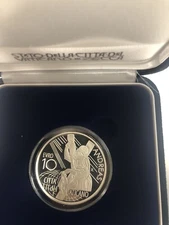 Vatican: 10 Euro Silver Coin "The Twelve Apostles" St. Andrew "Proof" 2022