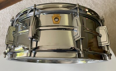 Ludwig Supraphonic Vintage Snare 14x5 Bj  ca1969, orig. Signature von Ludwig3.