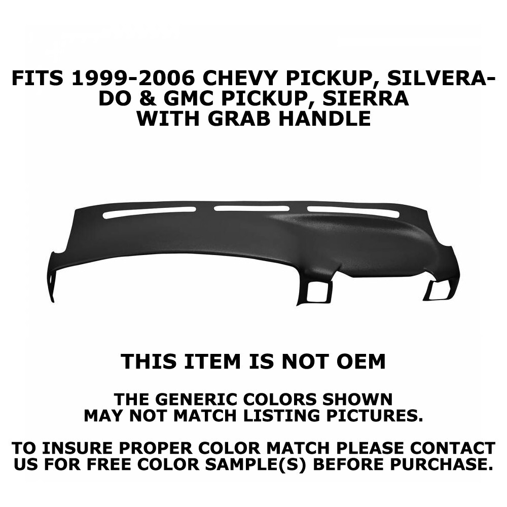 Coverlay 18597BLK Black Dashboard Cover For Chevy Tahoe w/ Dash