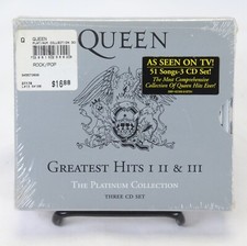 Queen Greatest Hits I II and III The Platinum Collection 3 CD s BOX SET NEW