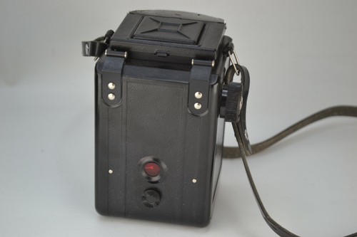 FULLY SERVICED! EXPORT USSR LOMO Lubitel-2 MEDIUM FORMAT CAMERA, BOXED SET (17) - Picture 6 of 8