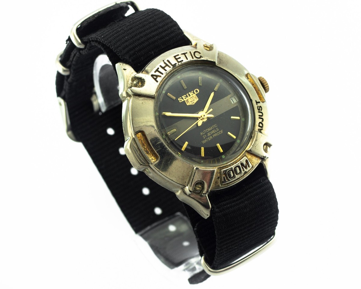 時計 SEIKO WATER 5OM RESIST AUTOMATIC21JEWELS SEIKO 5 AUTOMATIC 21 JEWELS DATE AND DAY OPEN BACK WATER
