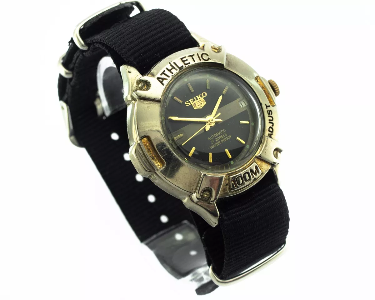 SEIKO 5 Vintage Mechanical Wristwatch Automatic Waterproof