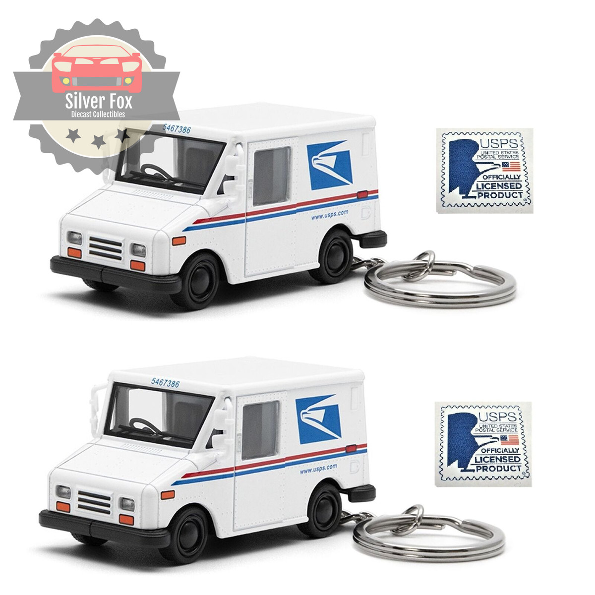 LOT OF USPS LLV United States Postal Service Diecast Model Car Truck  1:72