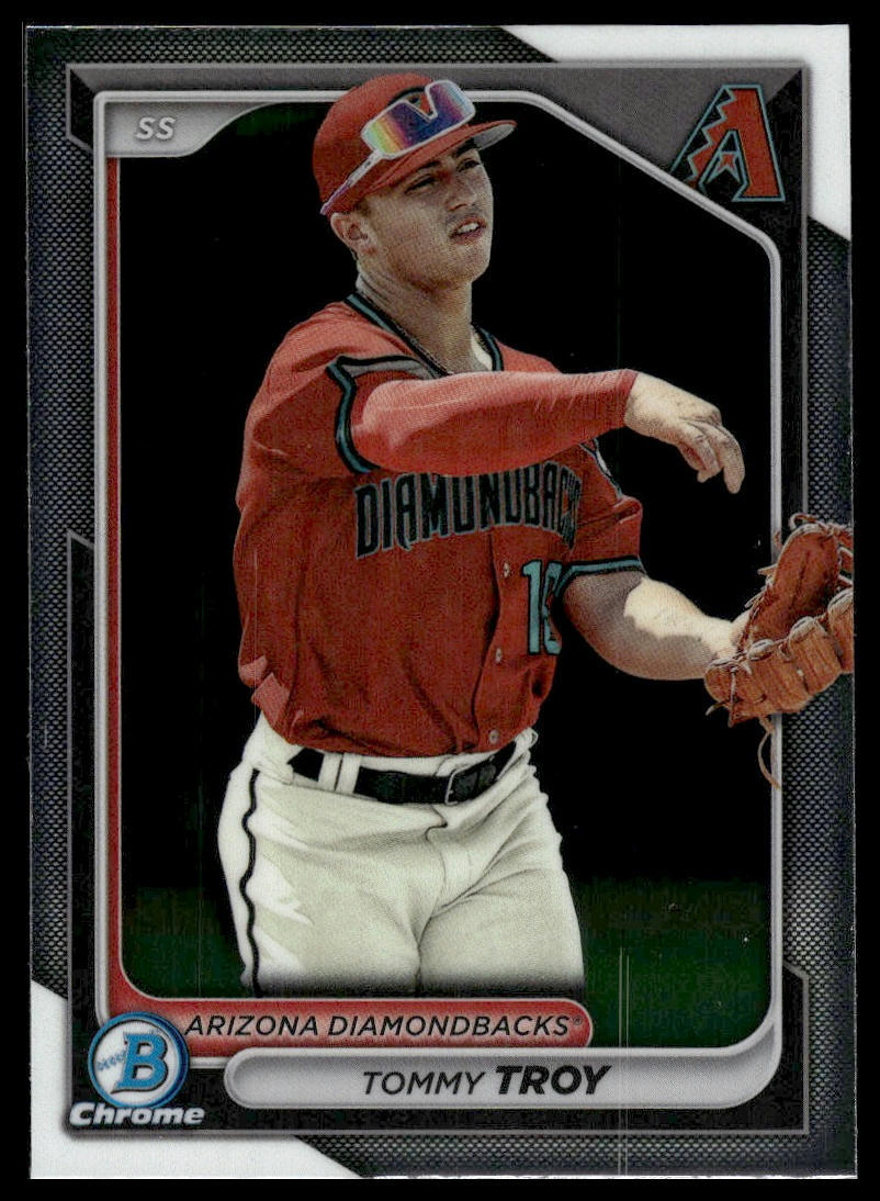 2024 Bowman #BCP-76 Tommy Troy Chrome Prospects Arizona