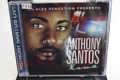 Anthony Santos Live - Dj Alex Sensation Presents , Music CD (NEW)