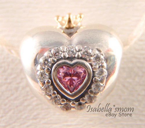 PRINCESS HEART Authentic PANDORA Silver 