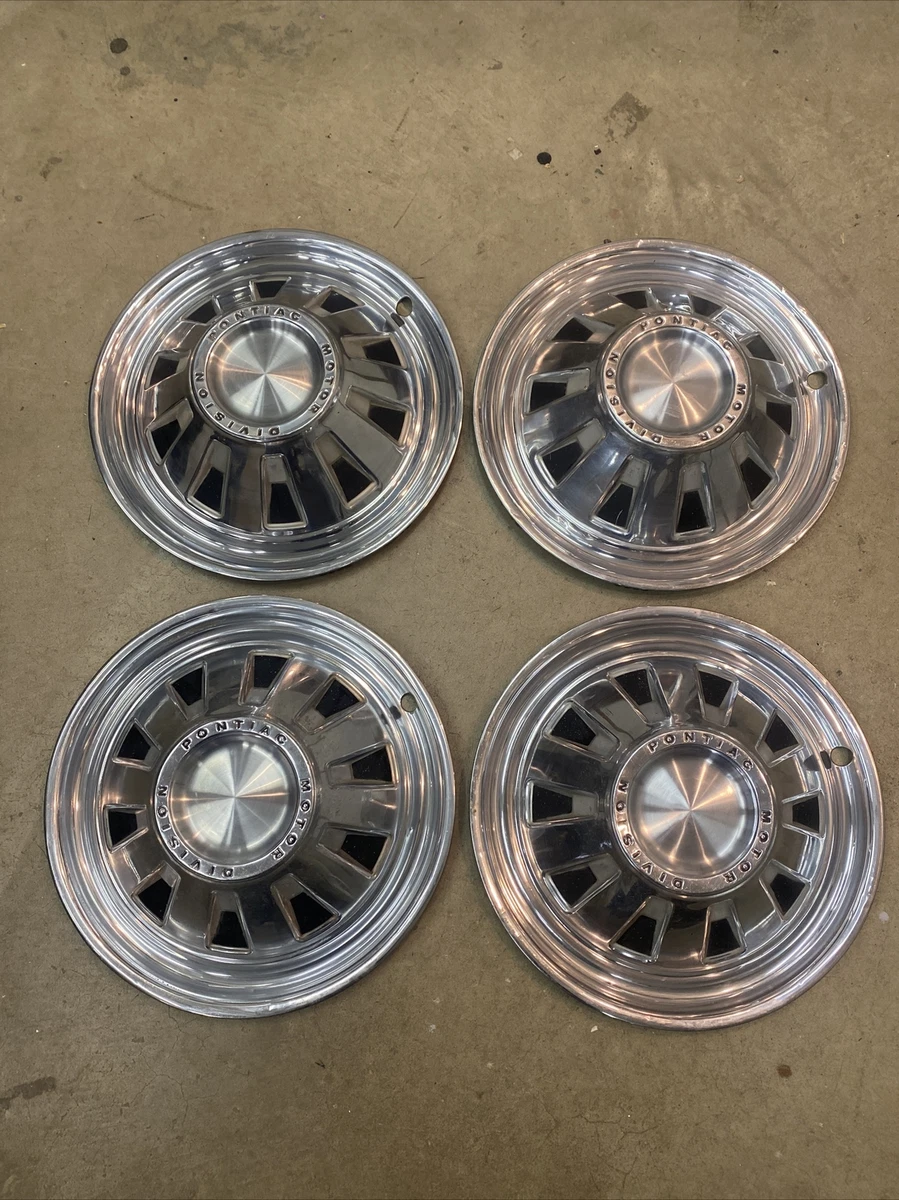 Pontiac motor division hubcaps deals