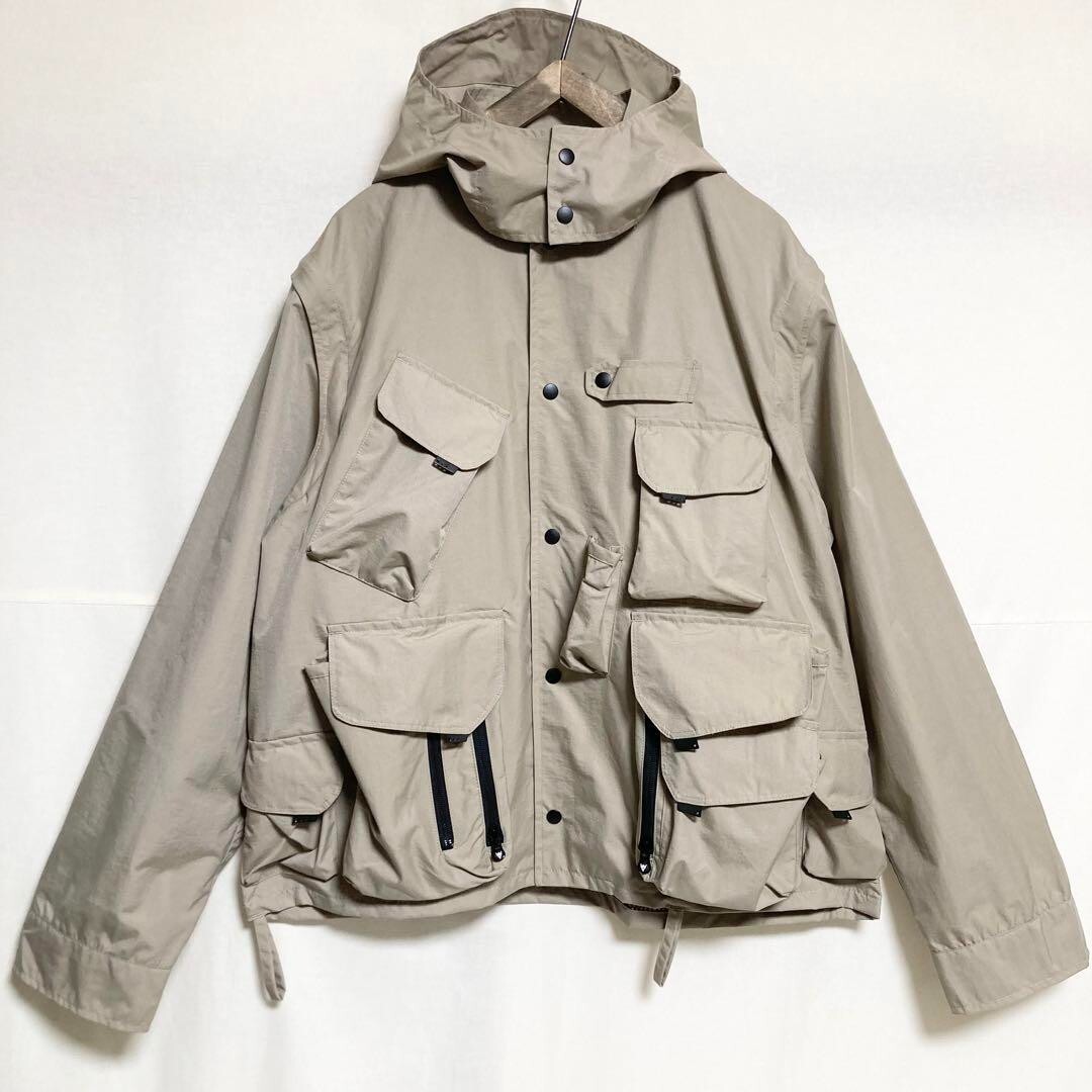 South2 West8 3WAY fishing jacket beige L size TENKARA PARKA South2 West8 3WAY fishing jacket beige L size TENKARA PARKA