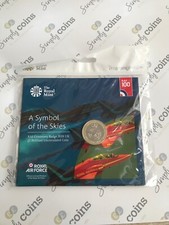 Simply Coins 2 TWO POUND COIN PACK RAF CENTENARY BADGE 2018 ROYAL MINT