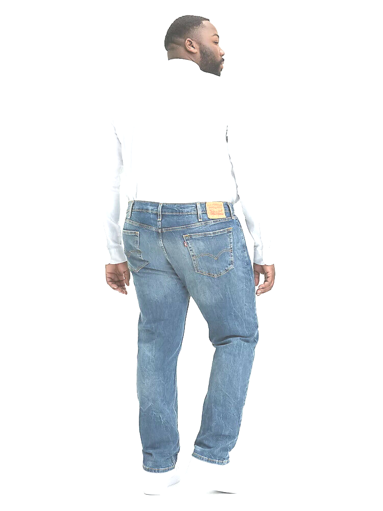 NWT $80 Levis Men's 502 Taper Jeans Bass Super Light blue 52x32 | eBay