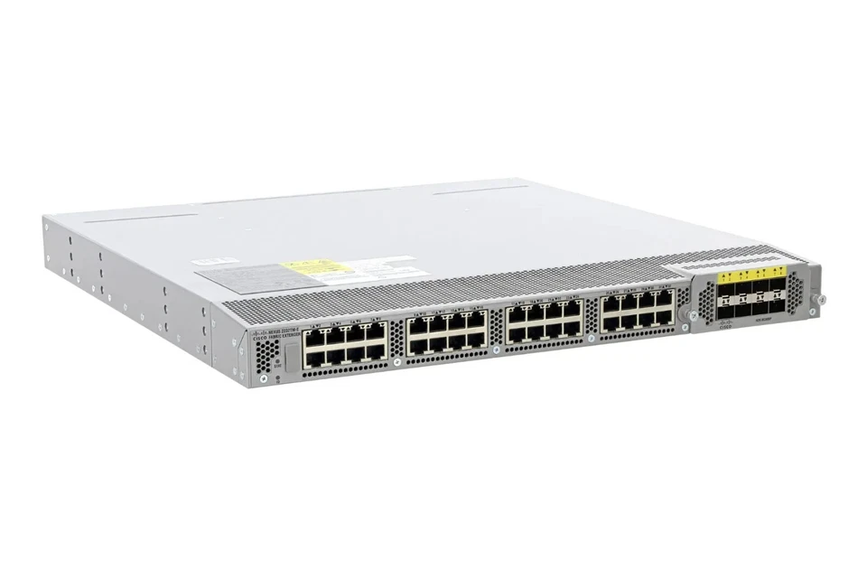 NEW CISCO Nexus N2K-C2232TM-E-10GE 32 Port Fabric Extender 8 SFP+ N2K-M2800P - Image 2 of 4