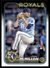 2024 Topps #571 John McMillon RC Kansas City Royals