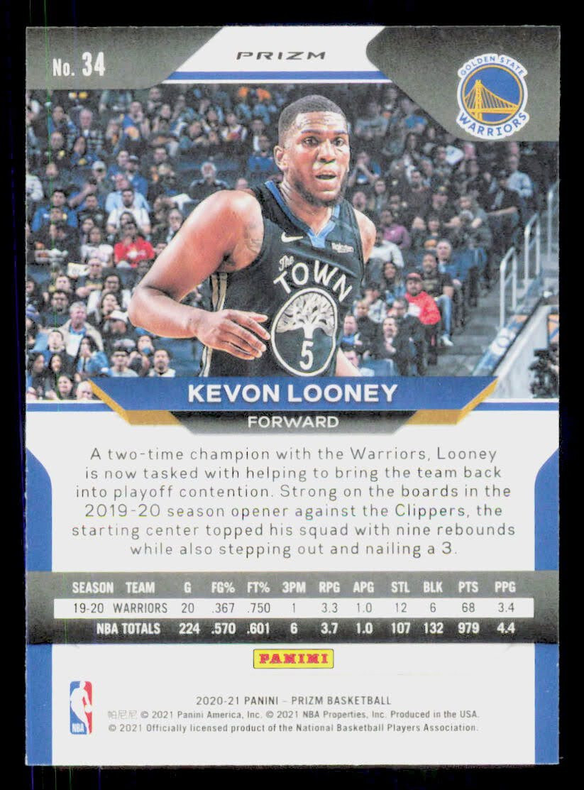 その他 Kevon Looney Select Hyper Prizm Auto その他 Kevon Looney Select Hyper Prizm Auto Kevon Looney